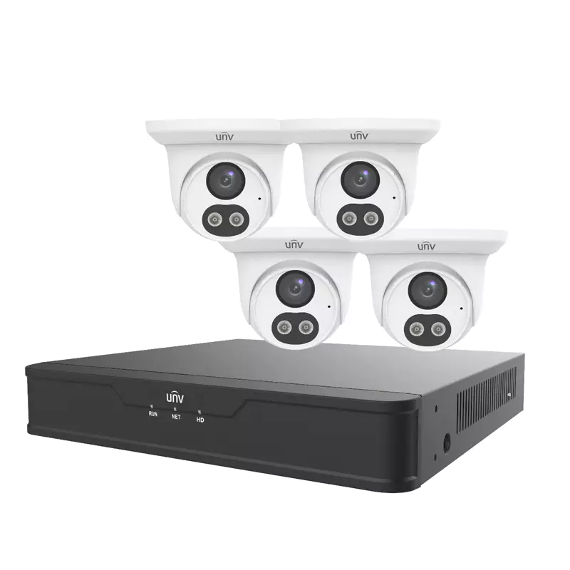 UNV KIT 4CH 2MP hybrid X