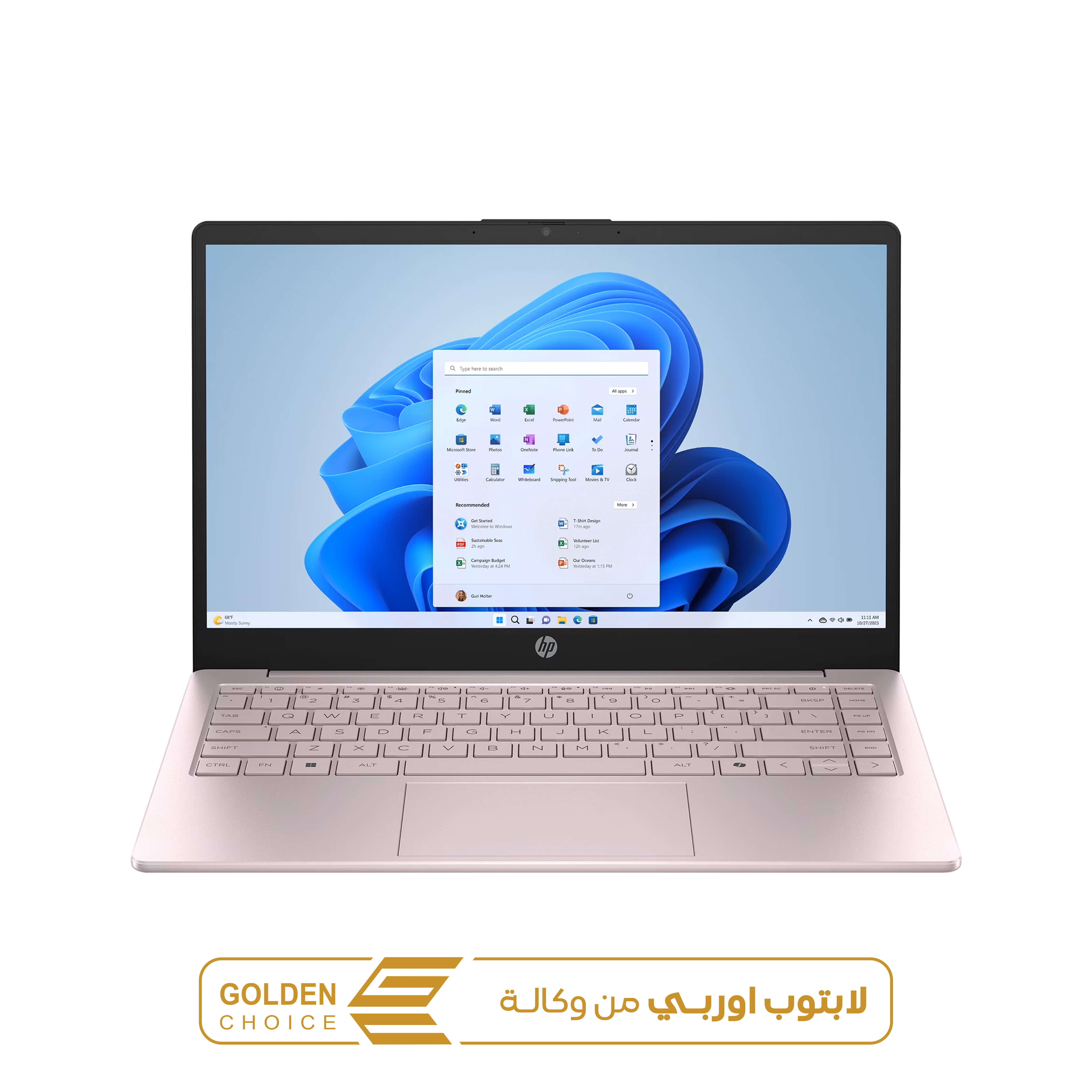 HP 14S CELERON 8GB 128GB SSD لابتوب اوربي
