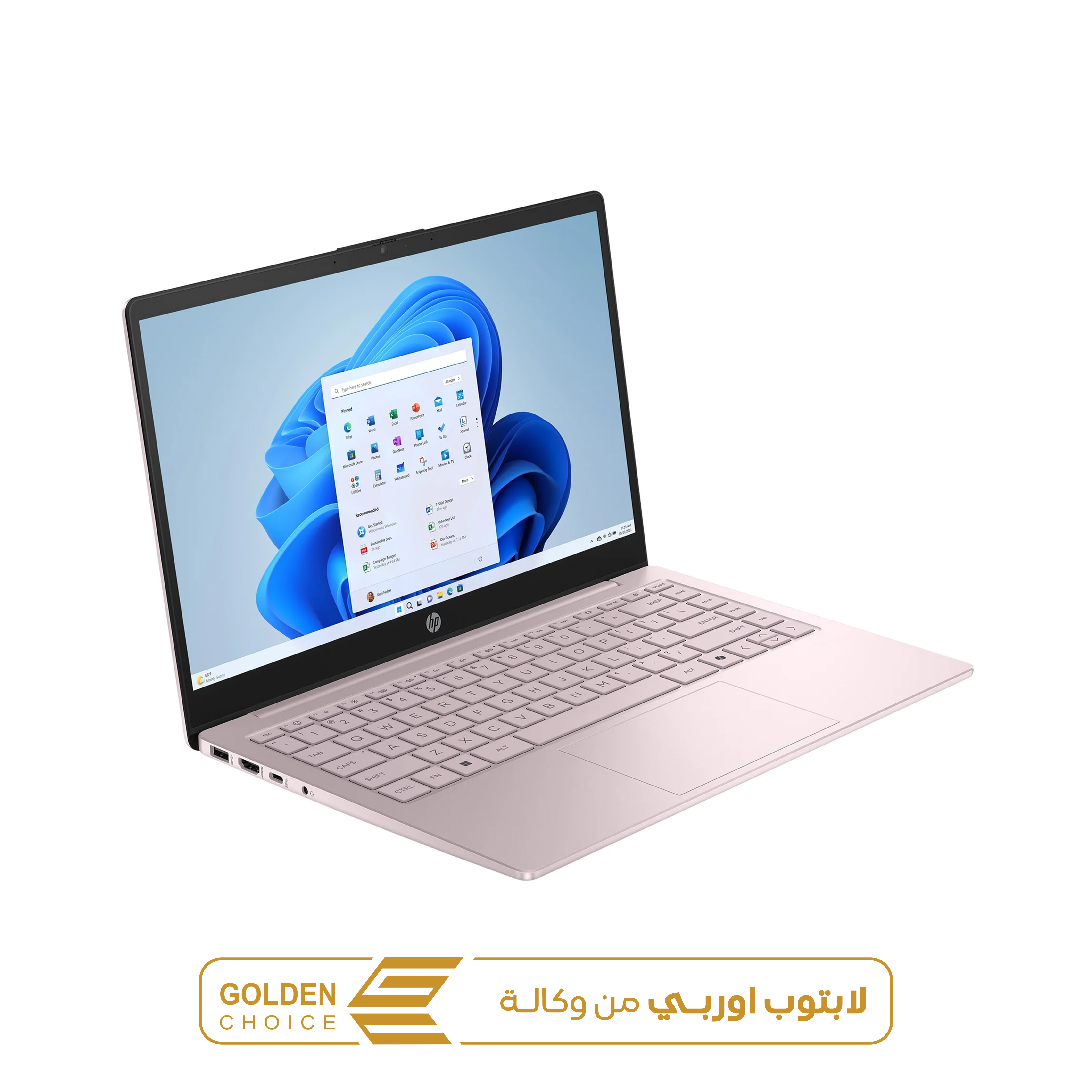 HP 14S CELERON 8GB 128GB SSD لابتوب اوربي