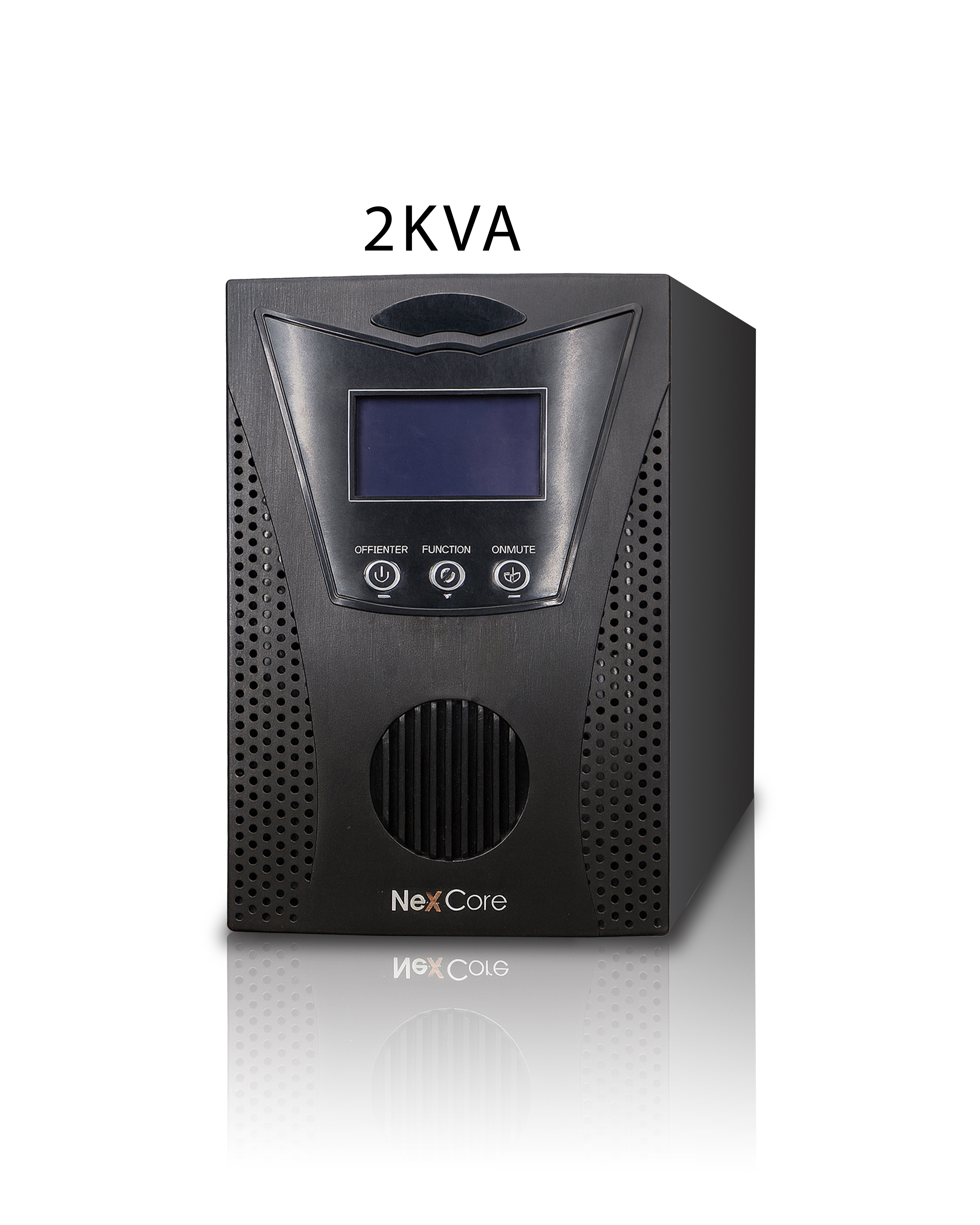 UPS NEXCORE ONLINE 2KV/1600W 4BT 12V-9A 1 YEAR W عاكسة اونلاين