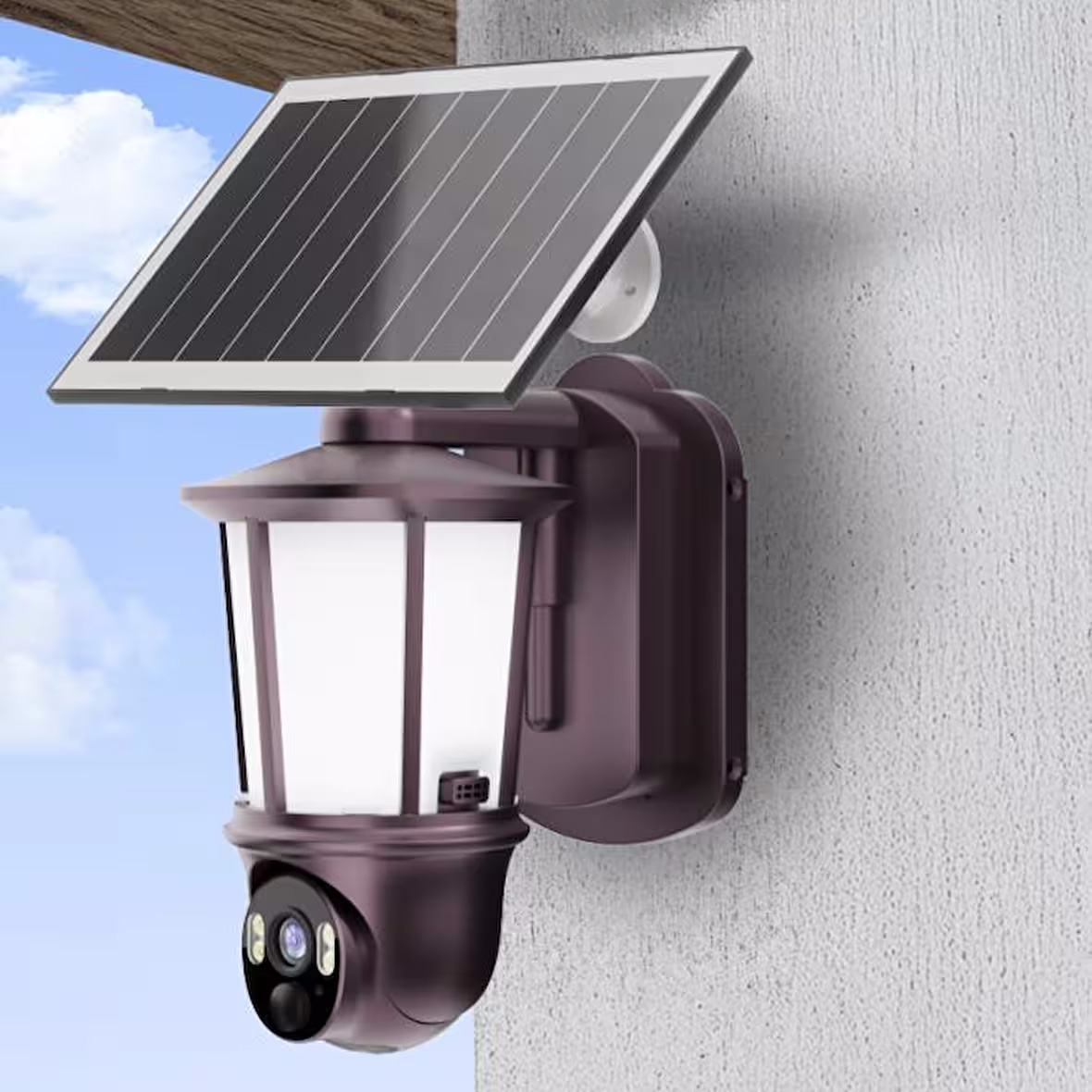 SOLAR LAMP MONITORING ANDOWL G403 كاميرا طاقة شمسية
