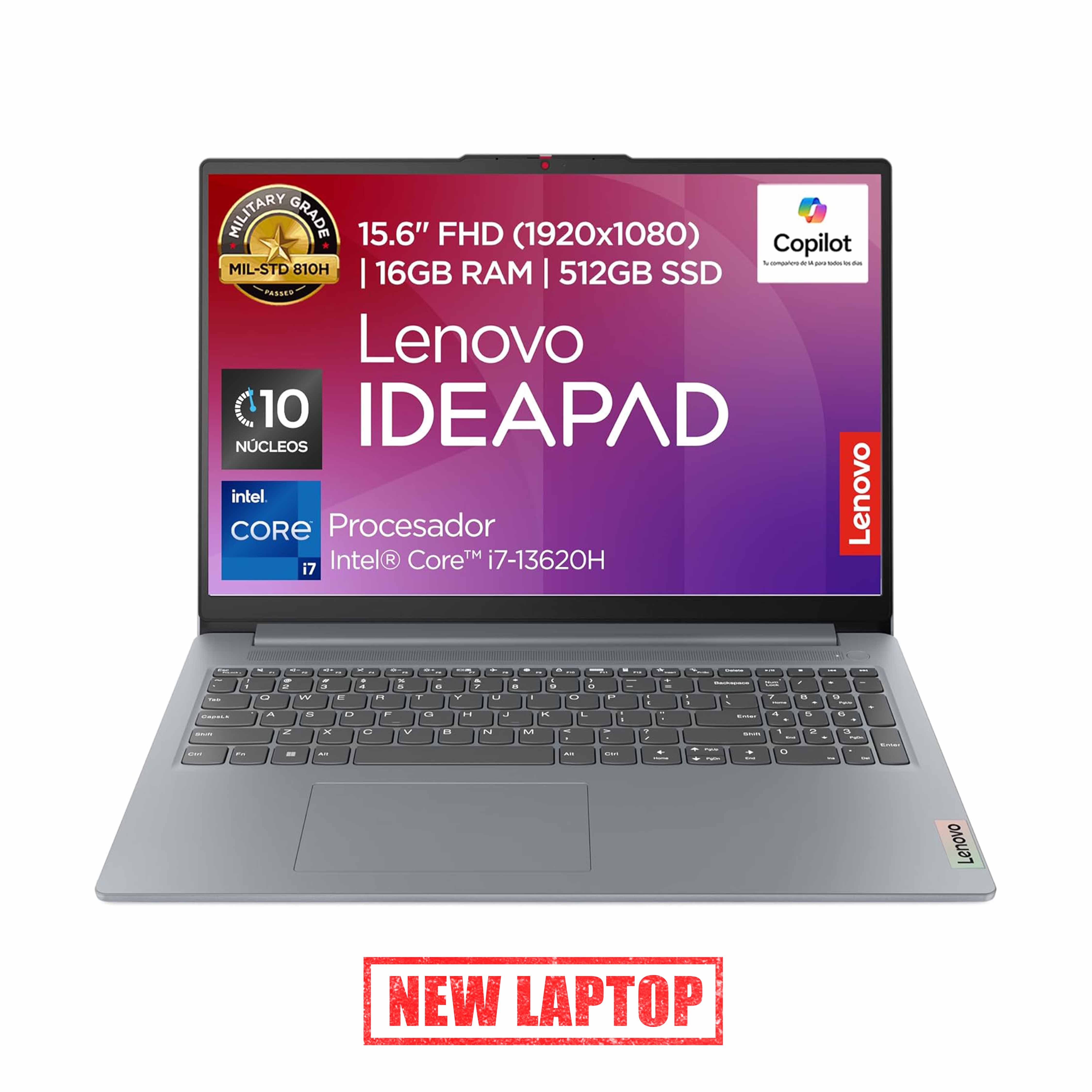 LENOVO G IP slim 3 CI7 8GB 512GB SSD INTEL لابتوب جديد
