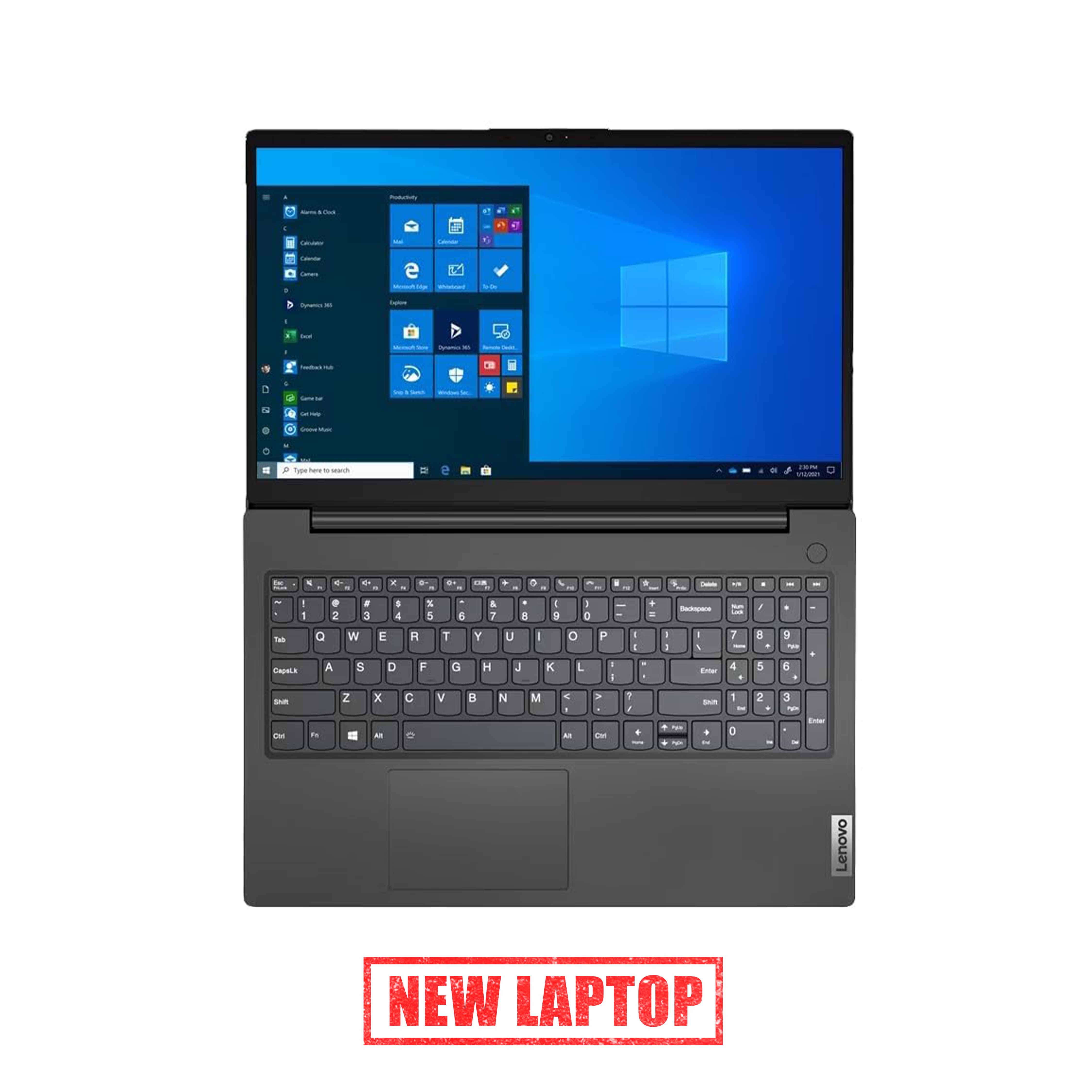 LENOVO V15 CELERON N4500 8GB 256GB SSD INTEL لابتوب جديد