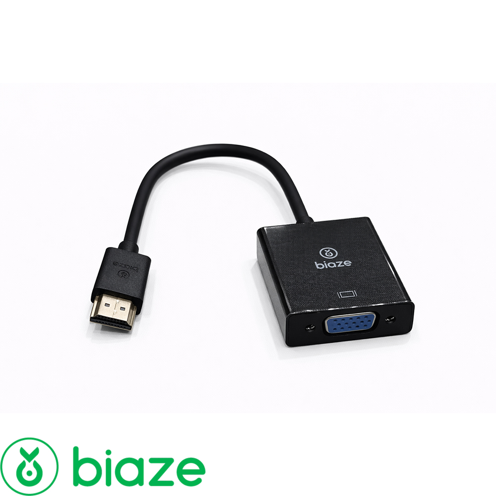 HDMI TO VGA CONVERTER BIAZE GD08 تحويرة
