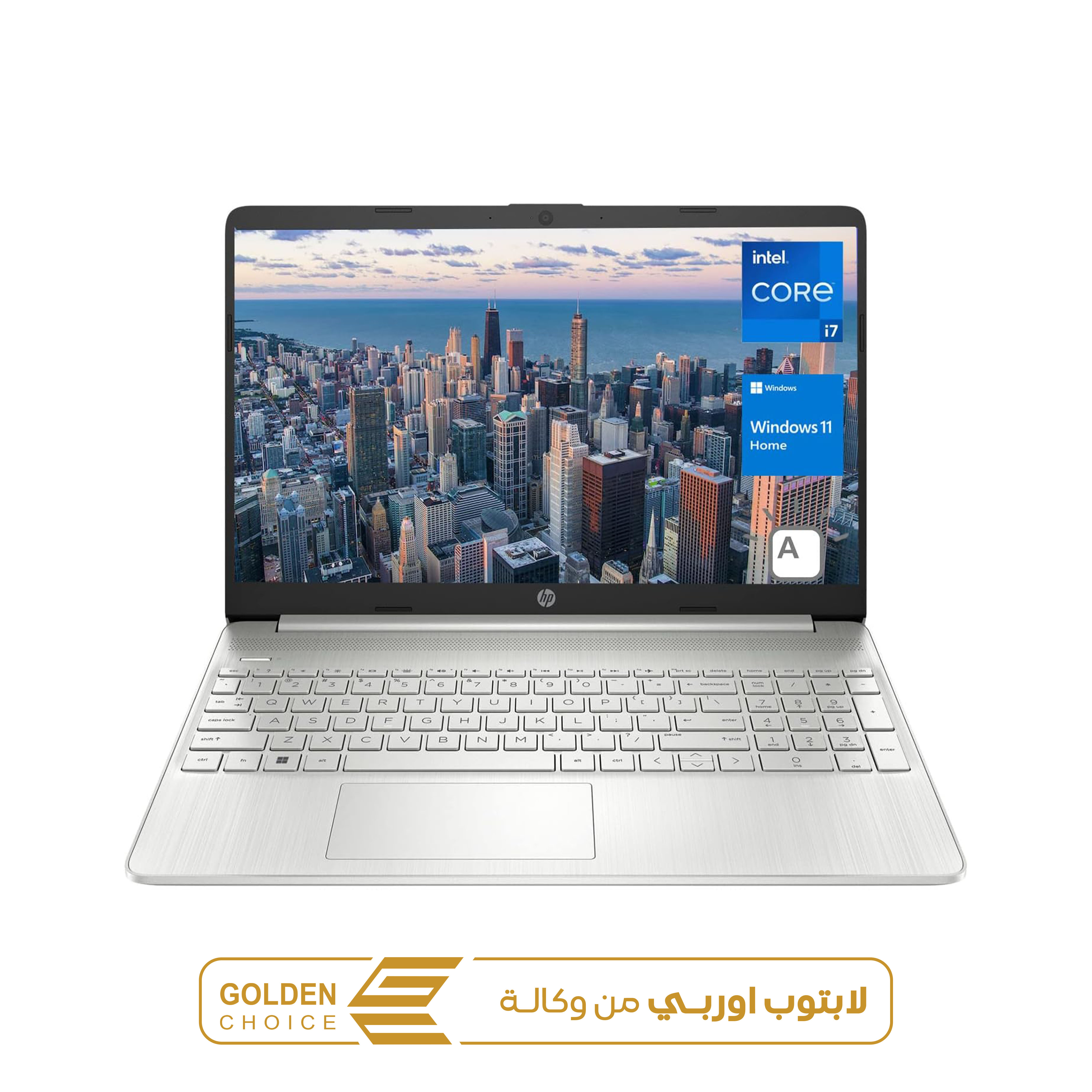 HP 15S I7 11TH 8GB 256GB SSD  لابتوب اوربي
