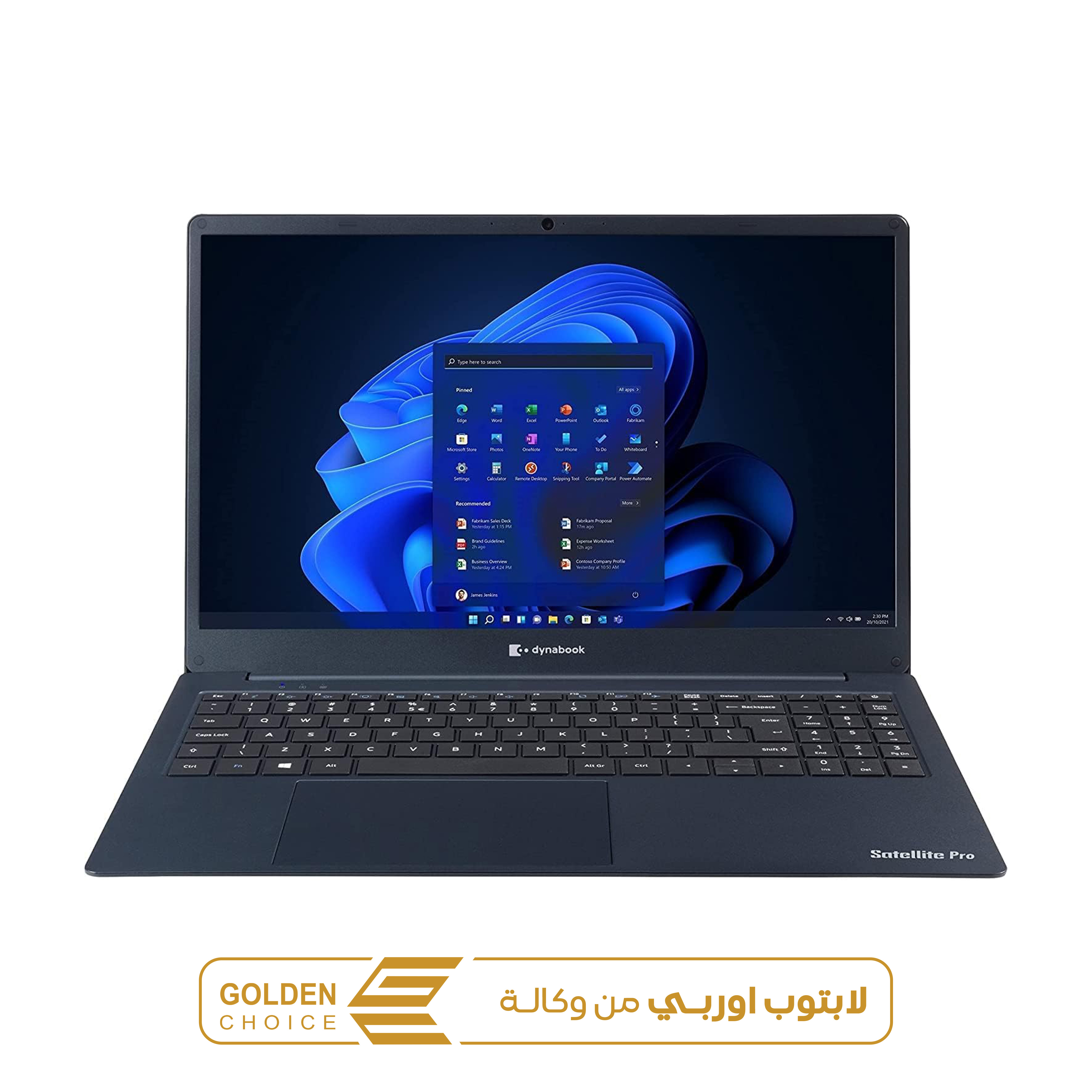 TOSHIBA DYANA BOOK CI5 11TH 8GB 256GB SSD لابتوب اوربي