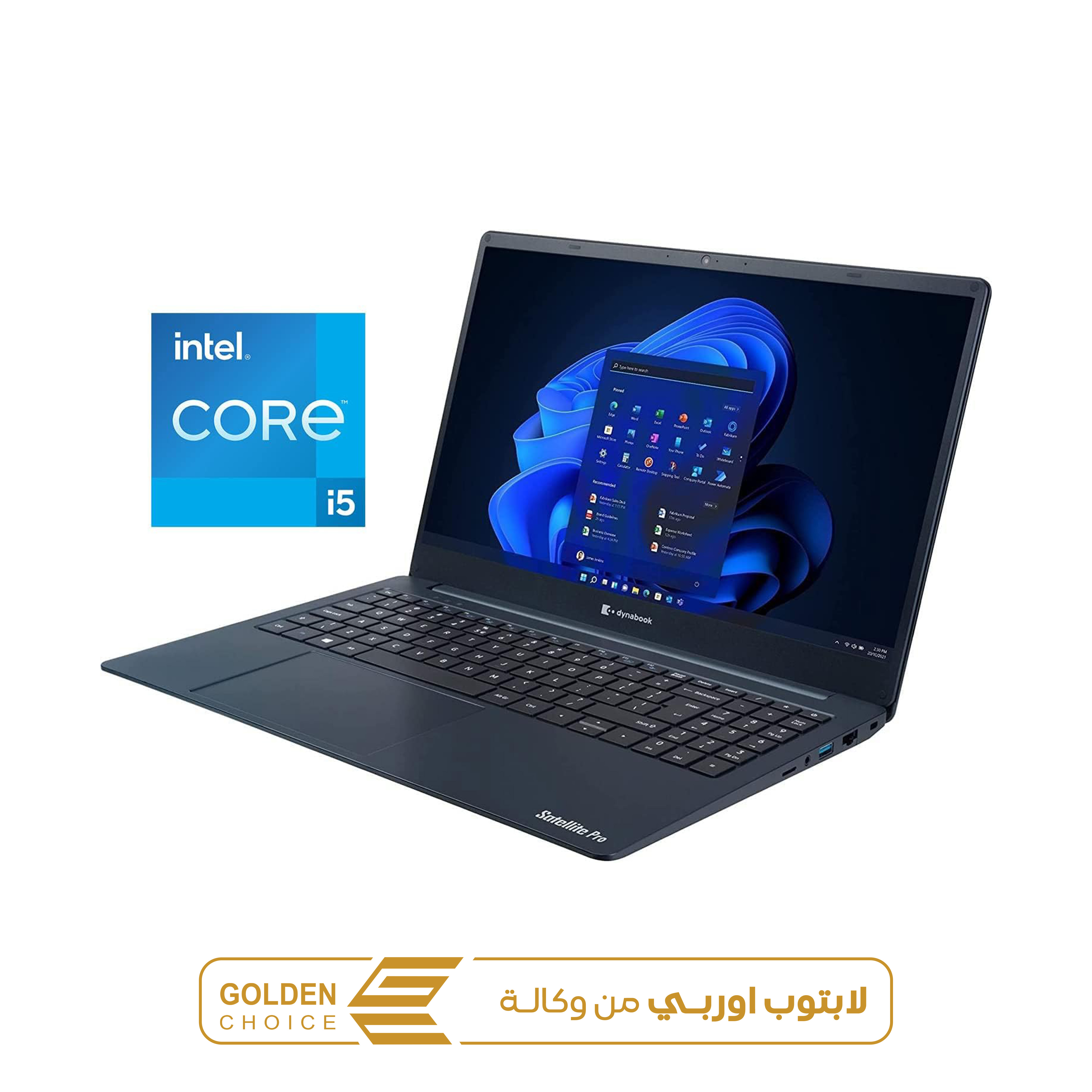 TOSHIBA DYANA BOOK CI5 11TH 8GB 256GB SSD لابتوب اوربي