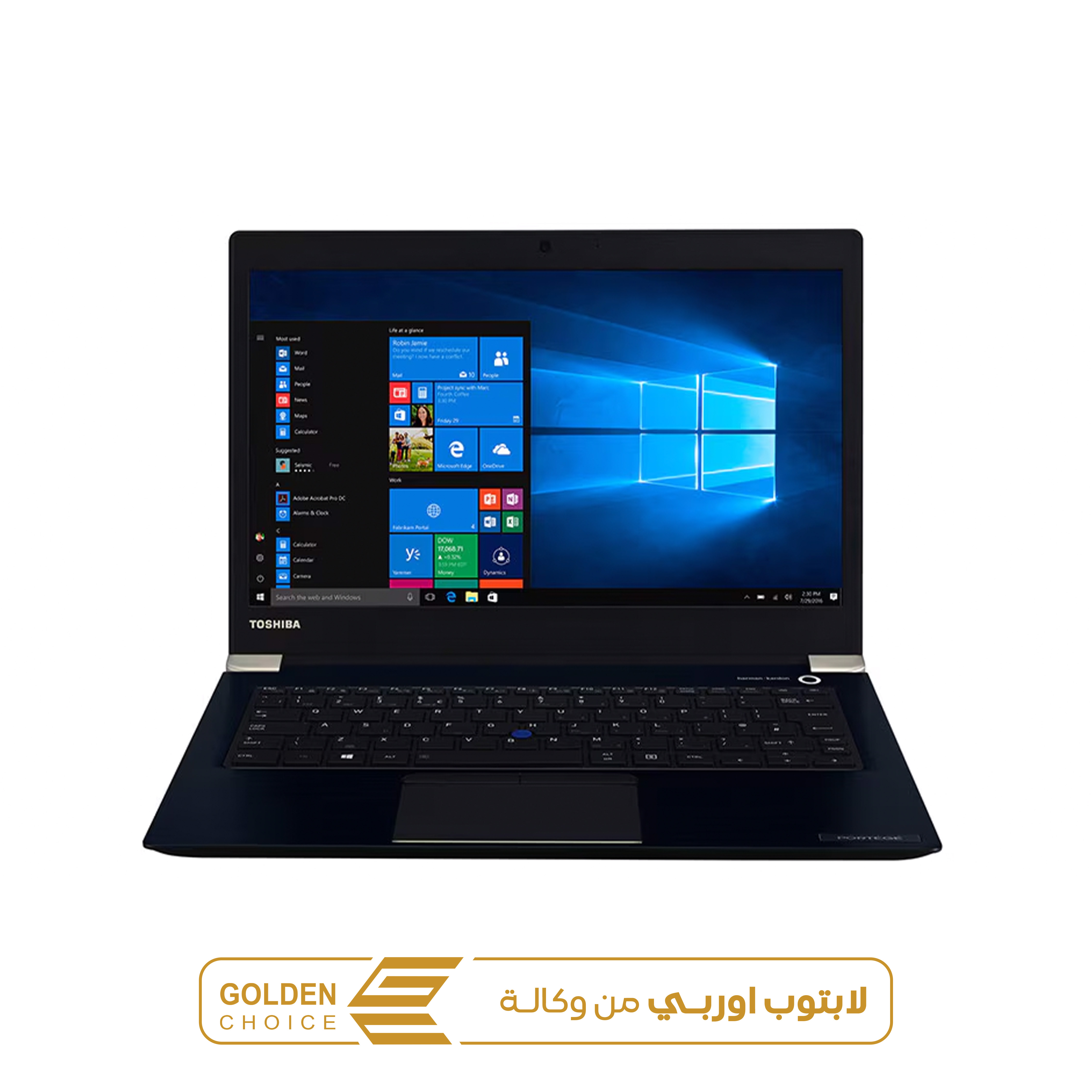 TOSHIBA DYANA BOOK CI5 8TH 8GB 256GB SSD لابتوب اوربي