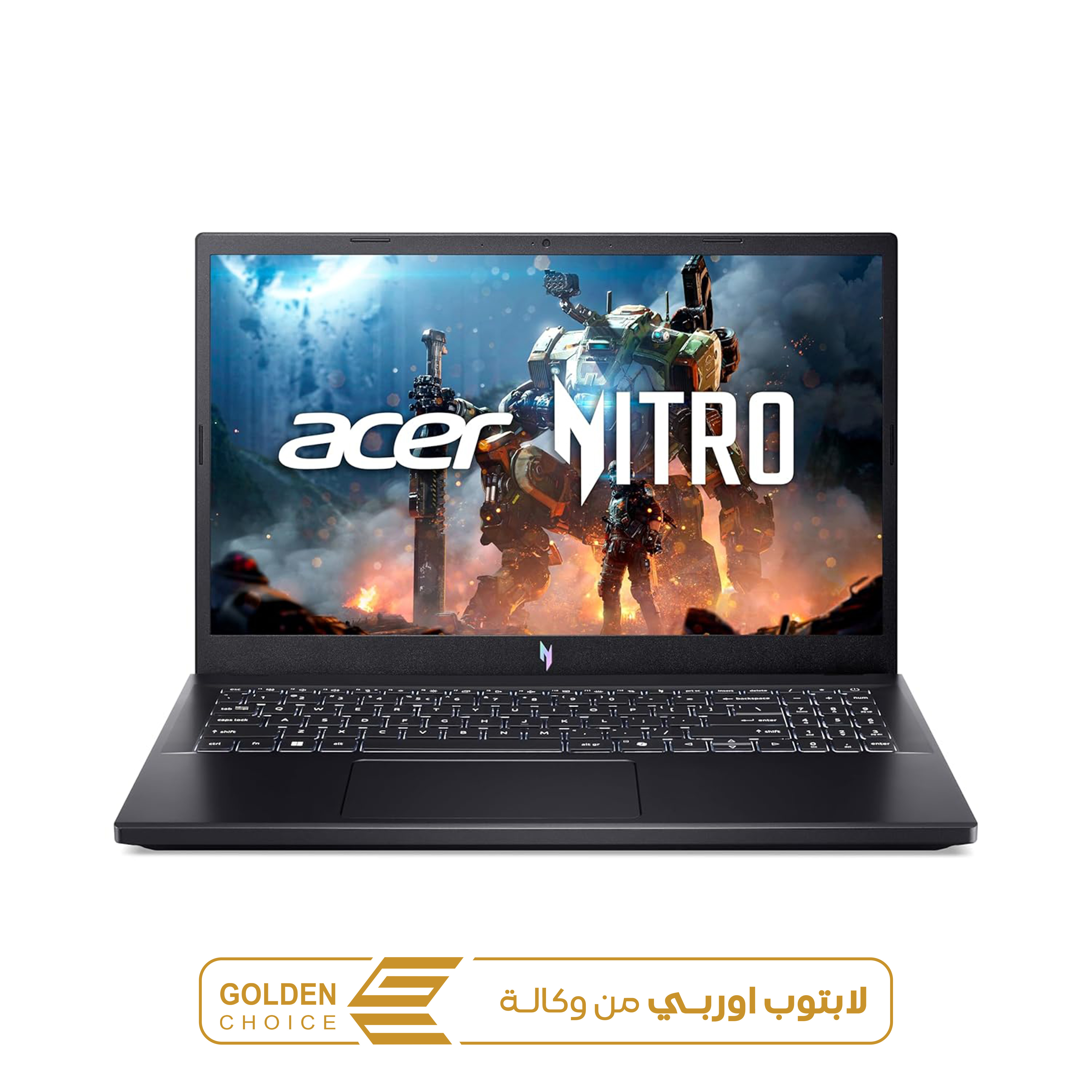 ACER NITRO ANV15-41 AMD RYZEN7 16GB 512GB SSD RTX 3050 6GB لابتوب اوربي