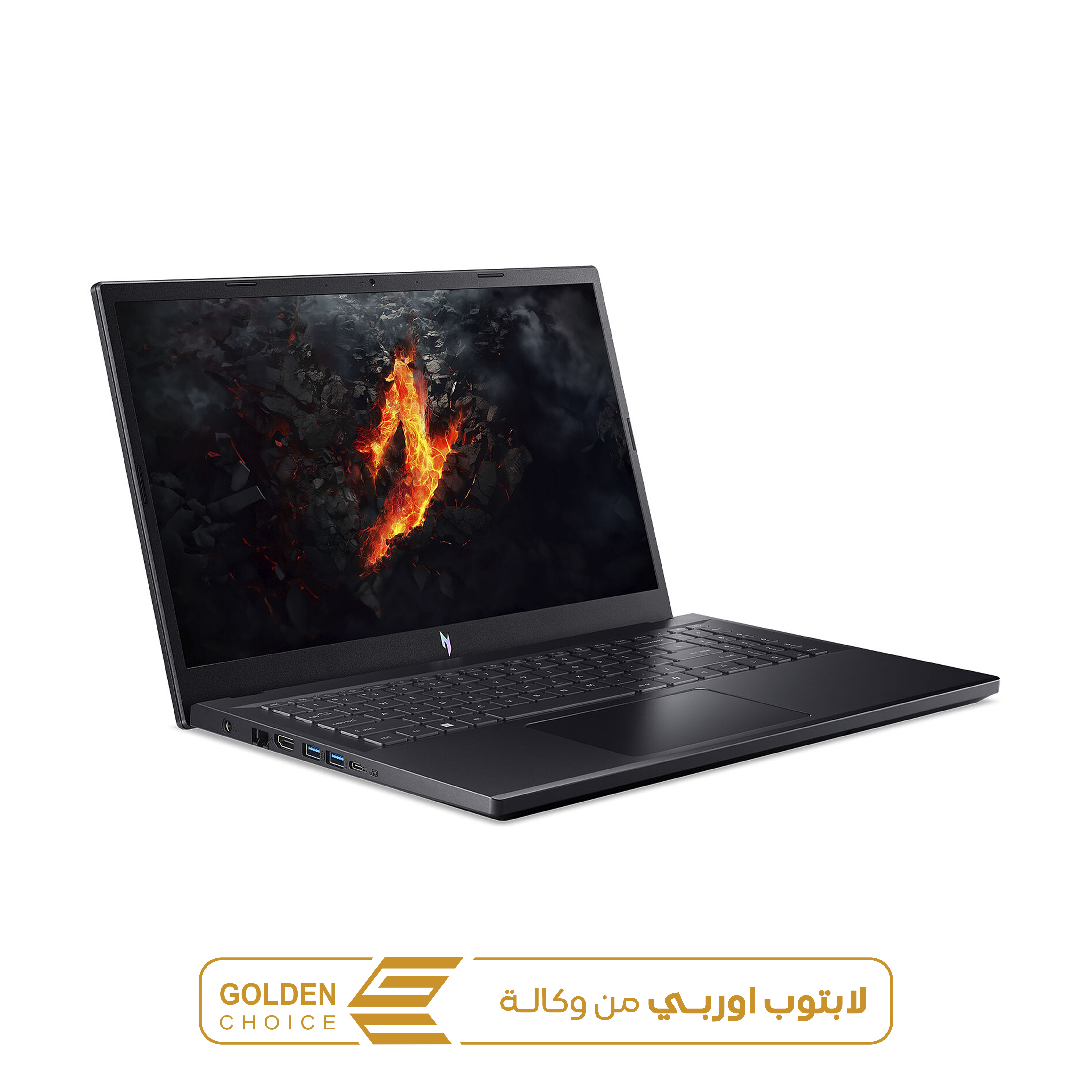 ACER NITRO ANV15-41 AMD RYZEN7 16GB 512GB SSD RTX 3050 6GB لابتوب اوربي