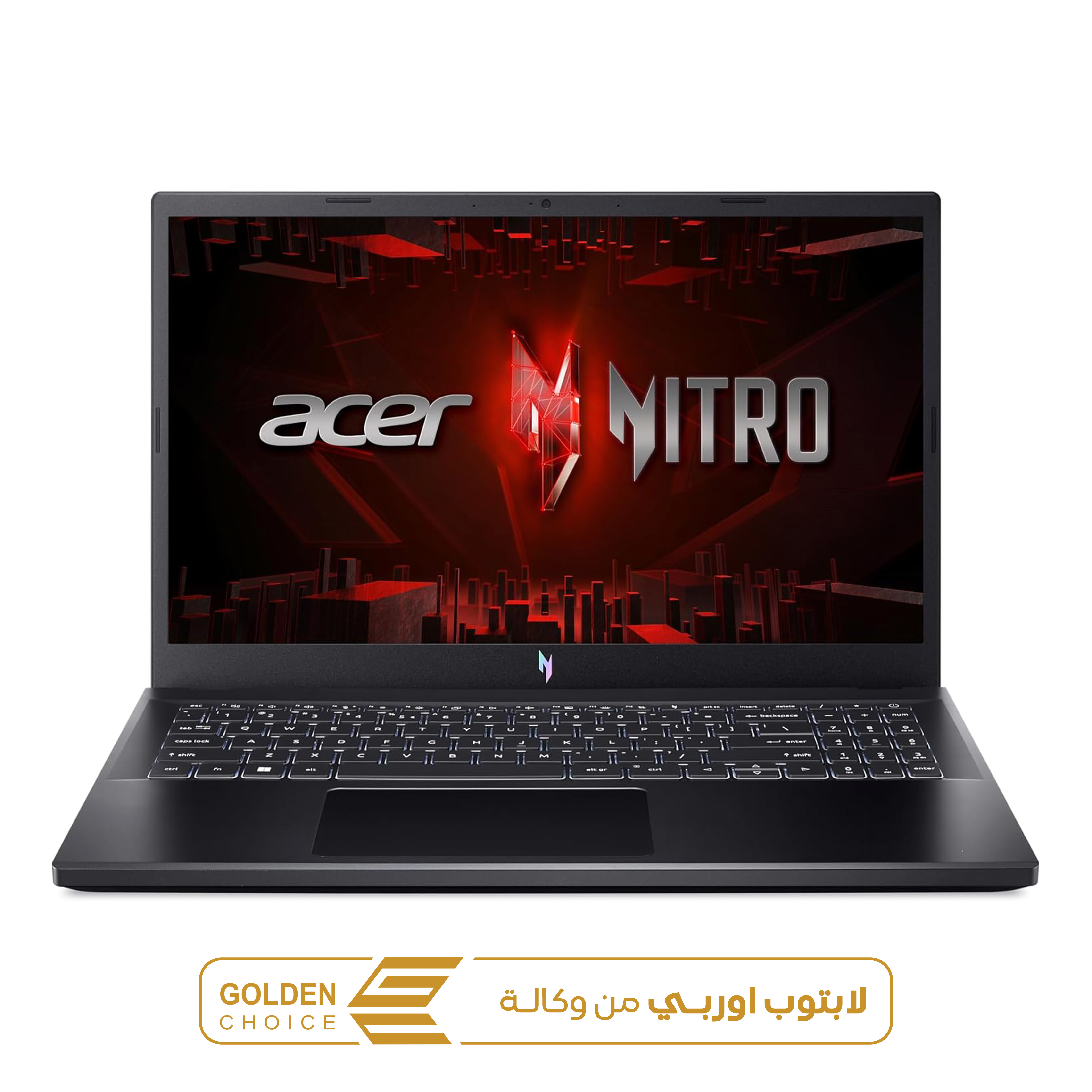ACER NITRO ANV15-51 CI9 13TH 16GB 1TB SSD RTX 4060 8GB لابتوب اوربي