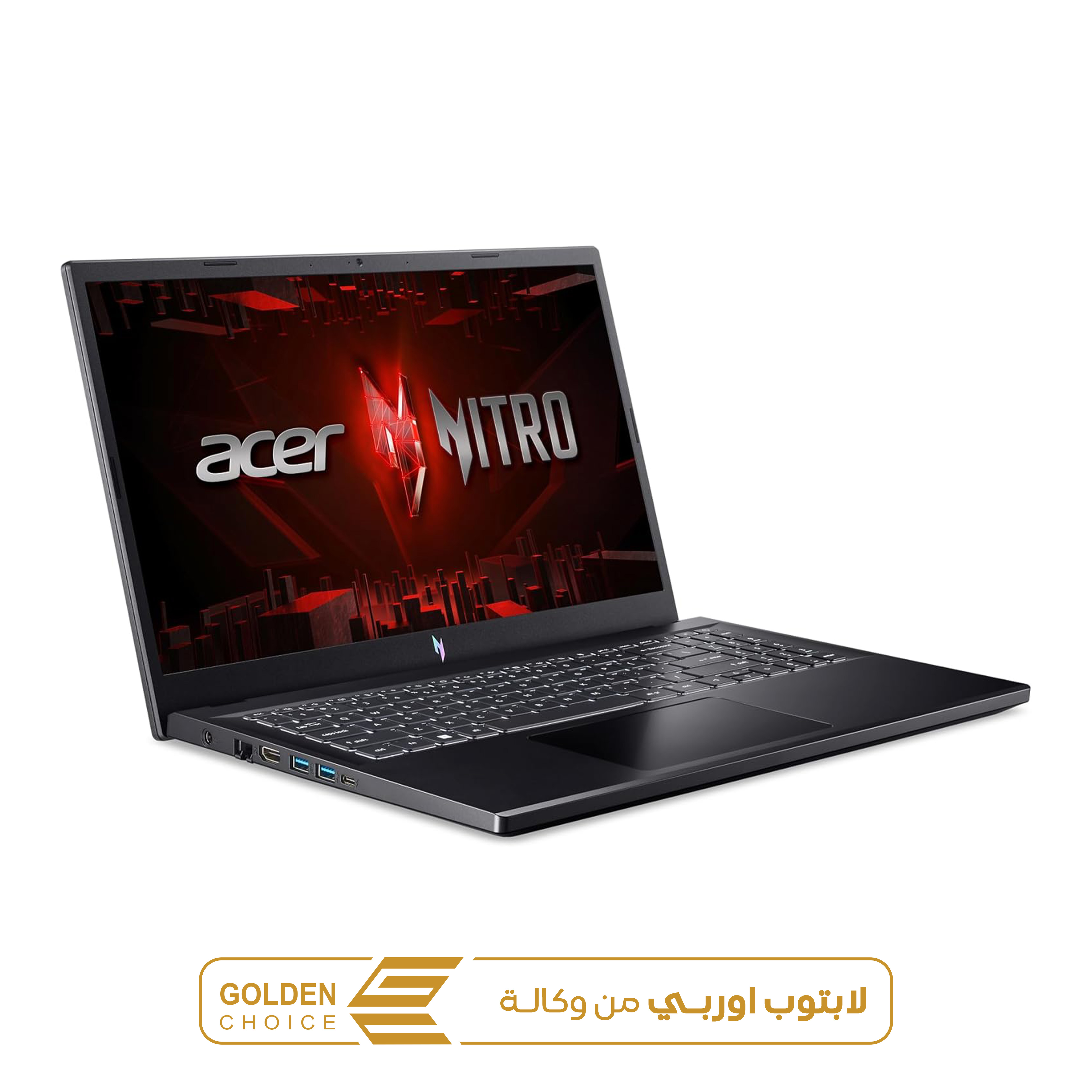 ACER NITRO V15 CI7 13TH 16GB 512GB SSD RTX 4050 6GB لابتوب اوربي