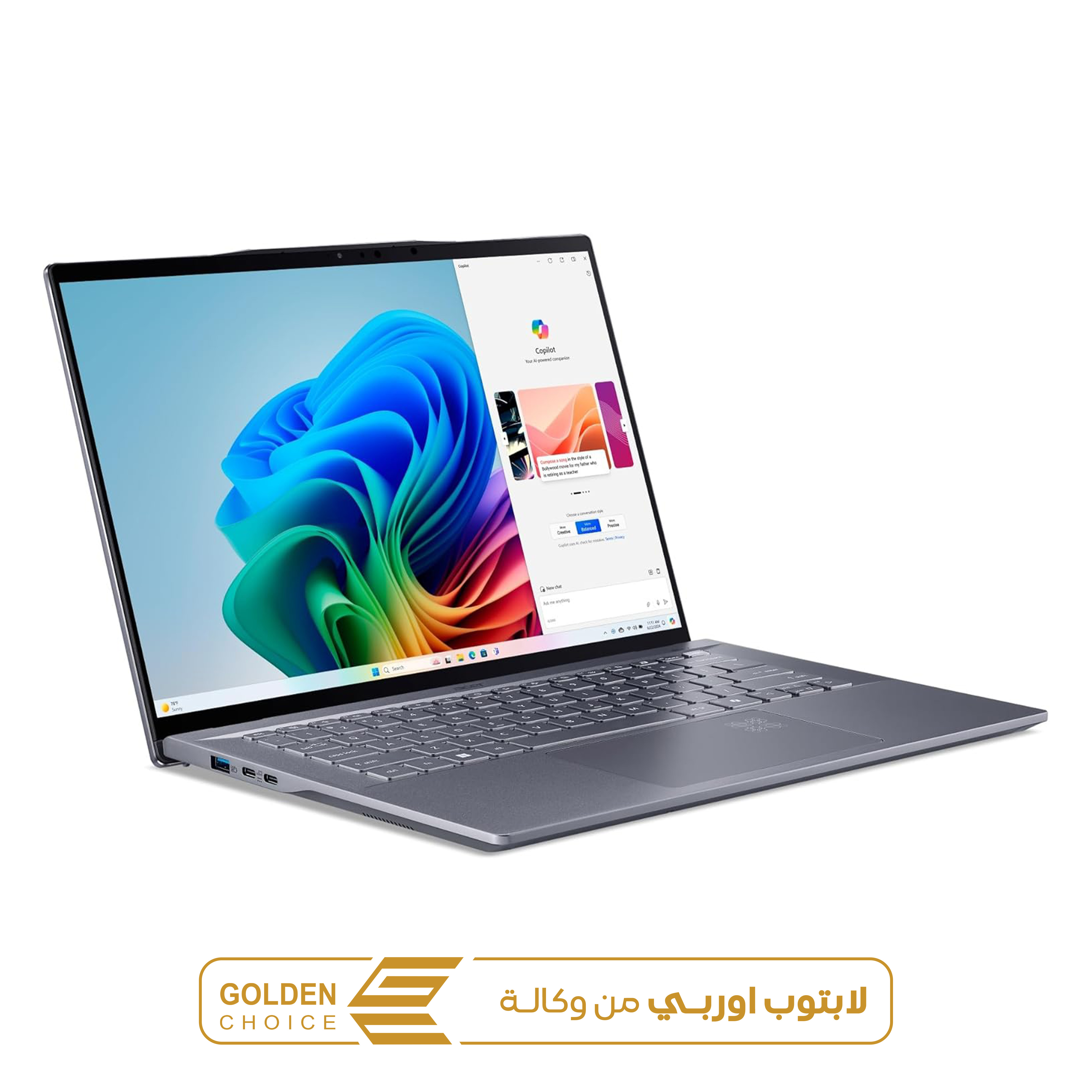 ACER SWIFT 14 AI SNAPDRAGON X PLUS 16GB 1TB SSD لابتوب اوربي