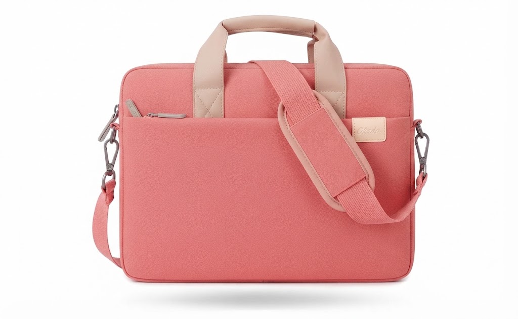 BAG OKADE T67 14 INCH حقيبة لون وردي